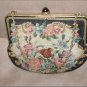 Antique 1930's Needlepoint Petit-Point Tapestry Evening Purse made in Austria