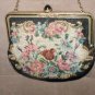 Antique 1930's Needlepoint Petit-Point Tapestry Evening Purse made in Austria