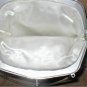 Vintage 1950's Silver Rhinestone Evening Purse