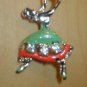 1940's Vintage Enamel & Rhinestone Figural Brooch Pin
