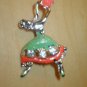 1940's Vintage Enamel & Rhinestone Figural Brooch Pin