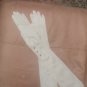 Antique 1920's Ivory Silk opera-length Long Gloves by VanRaalte