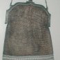 Antique 1918 Whiting & Davis DRESDEN chainmale Metal Mesh Purse