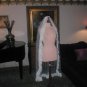 1940's Vintage Ivory waltz-length Lace Edged Wedding Bridal Veil