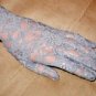 Vintage GRAY Lace wrist-length Gloves
