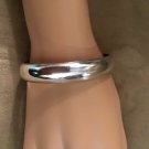 Vintage UNISEX 925 Sterling Silver Domed Cuff Bracelet
