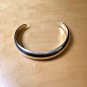 Vintage UNISEX 925 Sterling Silver Domed Cuff Bracelet