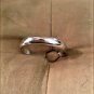 Vintage UNISEX 925 Sterling Silver Domed Cuff Bracelet