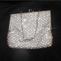 1920's Vintage Solid Rhinestone Beaded Evening Purse