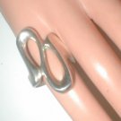 Huge Vintage Sterling Silver Statement Ring sz 11