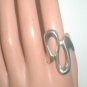 Huge Vintage Sterling Silver Statement Ring sz 11