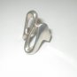 Huge Vintage Sterling Silver Statement Ring sz 11