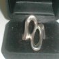 Huge Vintage Sterling Silver Statement Ring sz 11