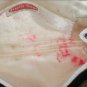 Vintage 1950's White Beaded Clutch Purse with point de Beauvais Embroidery