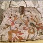 RARE 1910's Embroidered & Beaded Evening Purse made in France