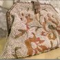 RARE 1910's Embroidered & Beaded Evening Purse made in France