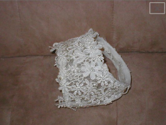 1960's Vintage Ivory Princess Grace Bridal Headpiece