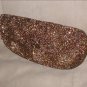 Vintage Copper Beaded Evening Clutch Purse made in Belgium by WALBORG