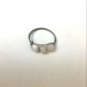 Vintage Artisan Sterling Silver Moonstone Ring sz 5