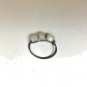 Vintage Artisan Sterling Silver Moonstone Ring sz 5