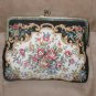 Vintage 1940's WALBORG Floral Tapestry Evening Purse