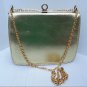 Vintage Gold Leather "Nicholas Reich" Evening Purse