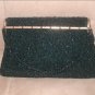 Vintage 1940's French black & red Micro Beaded Evening Purse by JOSEPH