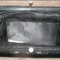 Vintage Shimmering Black Beaded Evening Clutch Purse