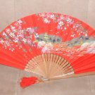 Vintage Japanese Hand painted Folding Fan