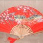 Vintage Japanese Hand painted Folding Fan