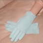 Vintage 1950's Gray wrist-length Nylon Dress Gloves