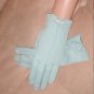 Vintage 1950's Gray wrist-length Nylon Dress Gloves