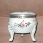 Vintage 1930's Hand Painted Porcelin Trinket Box