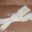Vintage 1950's IVORY Opera-length Long Gloves