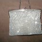 Vintage 1950's Rhinestone Covered Evening Purse