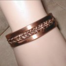 Vintage unisex Solid Copper Cuff Bracelet