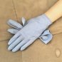 Vintage 1950's GRAY wrist-length Dress Gloves