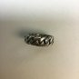 Men's Sterling Silver Biker Chain Band Ring size 11