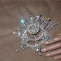 Vintage 1950's Swarovski Crystal Crown Bridal Headpiece