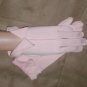 Vintage 1950's Pink Cotton wrist-length Gloves