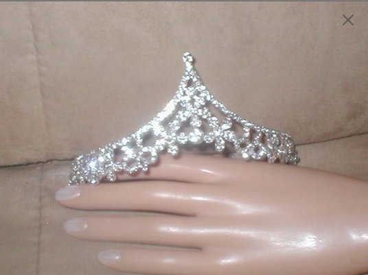 Vintage Rhinestone Bridal Tiara