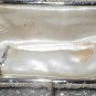 Vintage 1950's Silver Beaded Evening Bag Purse