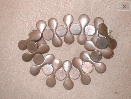 Vintage genuine Copper Stretch Bracelet