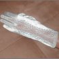 Vintage White Beaded Bridal Gloves