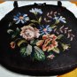 1940's Vintage LARGE Bakelite & Tapestry Handbag