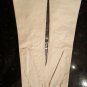Vintage 1940's IVORY French Kid Leather Formal Long Gloves with Cutout Design