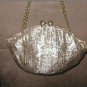 Vintage Metallic Gold Brocade Evening Purse