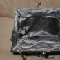 Vintage Graphite Color Beaded Evening Bag Purse