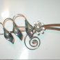 RARE  1920's Antique Vintage Copper Pin Brooch