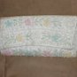 Vintage 1950's White Clutch Purse with Pastel Beading
